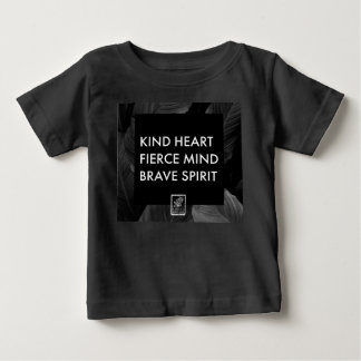 Kind Heart. Fierce Mind. Brave Spirit. Baby's. ベビーTシャツ