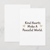 Kind Hearts サンキューカード (正面/裏面)