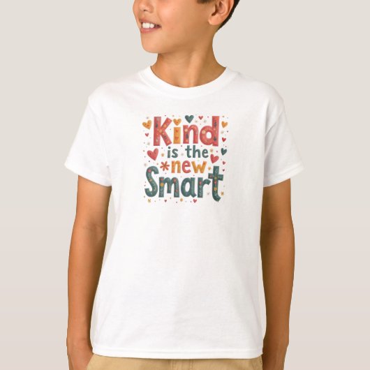 Kind is the New Smart – SEL 引用デザイン Tシャツ (正面)