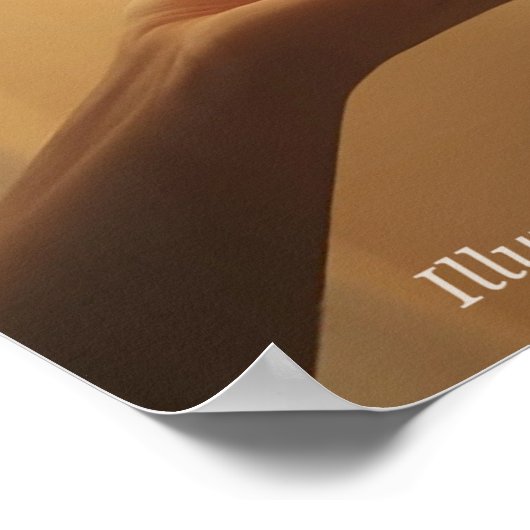 Kind Light — Illuminate the world with warmt ポスター (角)