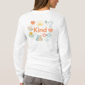 Kind Minimalist Women’s T-Shirt | Positive Message Tシャツ (裏面)
