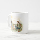 Kind_Ones Morning Harmony Mug – Peaceful Nature コーヒーマグカップ (正面左)