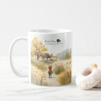 Kind_Ones Whimsical コテージ風コーヒーマグ コーヒーマグカップ