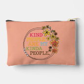 Kind People Are My Kinda People アクセサリーポーチ (裏面)