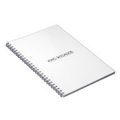 Kind Regards Minimalist Professional Notebook ノートブック (右側)