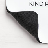 Kind Regards Minimalist Typographic Mouse Pad マウスパッド (コーナー)