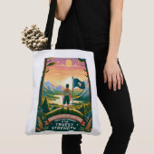 Kind Scout Leaderトート トートバッグ (クローズアップ)