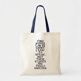 Kind words トートバッグ