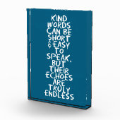 Kind words フォトブロック (右)