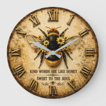 Kind Words Are Like Honey Bee Rustic Farmhouse