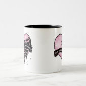 Kinda無表情Kinda感情的 ツートーンマグカップ (中央)