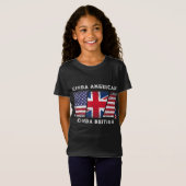 Kinda American Kinda British – 二重国籍 Tシャツ (正面フル)
