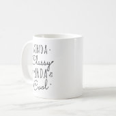 Kinda Classy Coffee Mug | Playful Ceramic Mug  コーヒーマグカップ (正面左)