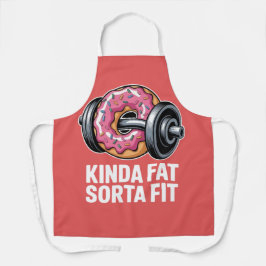 Kinda Fat Sorta Fit Gym Workout エプロン