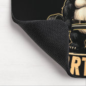 Kinda Fit Sorta Fat - Funny Gym Panda Weightliftin マウスパッド (コーナー)