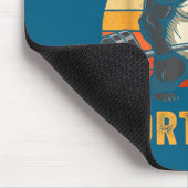 Kinda Fit Sorta Fat Funny Gym Panda Weightlifting  マウスパッド (コーナー)