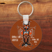 KINDA' LIKE A HOOTER キーホルダー (正面)