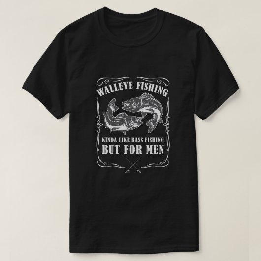 KINDA LIKE BASS FISHING Tシャツ (デザイン正面)