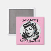 Kinda Savageキンダスウィート マグネット (正面/裏面)