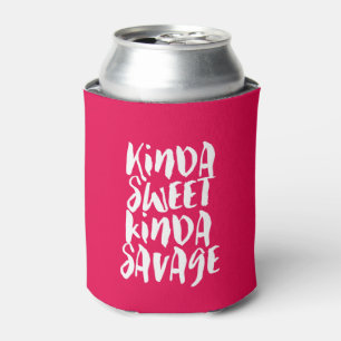 KINDA SWEET KINDA SAVAGE SASSY GIRL SATCHIVE 缶クーラー