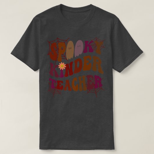 KINDER不気味先生衣装これは私の素晴らしい Tシャツ (デザイン正面)