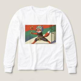 🥷🦊 Kinder Pullover – Ninja Fuchs 