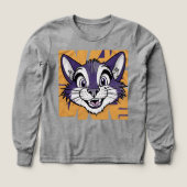 🦊 Kinder Pullover – Süßer Fuchs (デザイン正面)