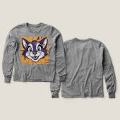 🦊 Kinder Pullover – Süßer Fuchs  (デザイン 正面＆背面)