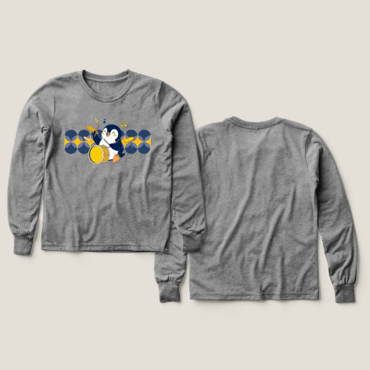 🐧 Kinder Pullover – Süßer Pinguin | Warmer Sweate (デザイン 正面＆背面)