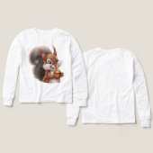🐿️ Kinder Pullover – Süßes Eichhörnchen Motiv (デザイン 正面＆背面)