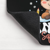 Kinder Squad Reindeer Christmas Lights Cute Winter マウスパッド (コーナー)