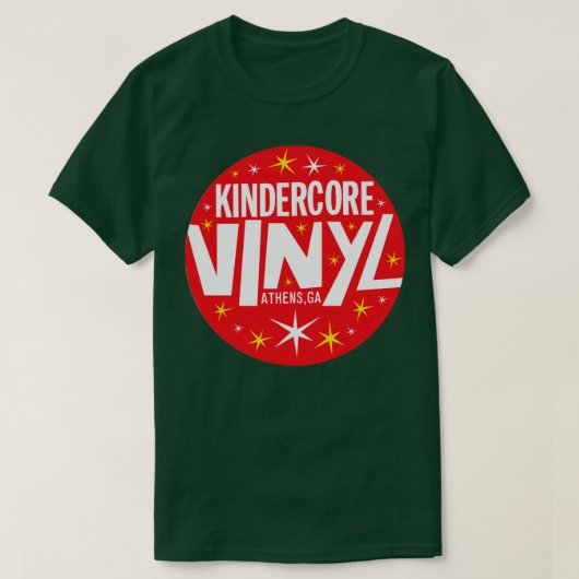 KindercoreビニールTシャツ Tシャツ (デザイン正面)