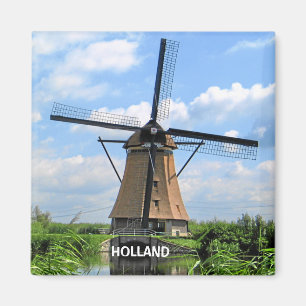 KINDERDIJK、オランダ マグネット