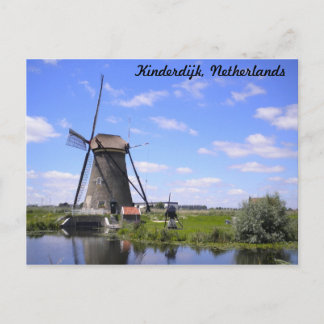 Kinderdijk Holland写真 ポストカード