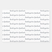 Kindergarten Graduation  ラッピングペーパーシート (正面3)