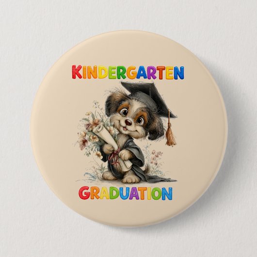 Kindergarten Graduation  缶バッジ (正面)