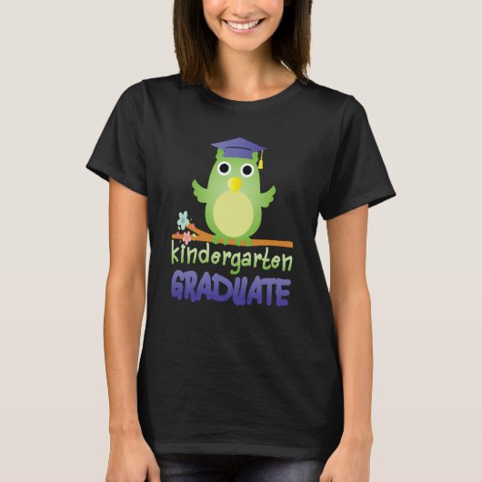 Kindergarten Graduation  Graduate Owl Shirt Tシャツ (正面)