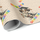 Kindergarten Graduation Wrapping Paper ラッピングペーパー (ロールコーナー)