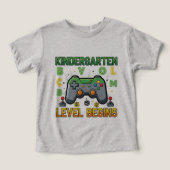 Kindergarten Level Begins T-shirt, Back to School (デザイン正面)
