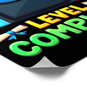 Kindergarten Level Complete Graduation Cl 2025 Boy ポスター (角)