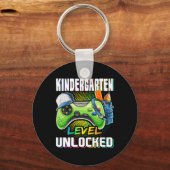 Kindergarten Level Unlocked Video Game Ck To Schoo キーホルダー (正面)