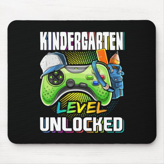 Kindergarten Level Unlocked Video Game Ck To Schoo マウスパッド (正面)