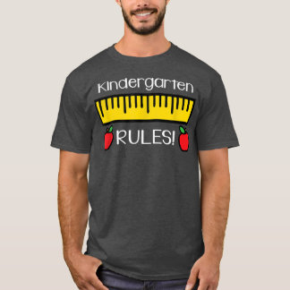 Kindergarten Rules , Cute Back to School Teacher G Tシャツ