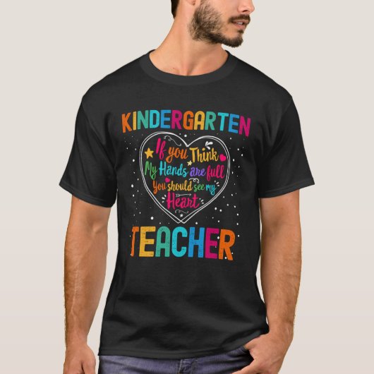 Kindergarten Teacher Appreciation Week Back to Sch Tシャツ (正面)