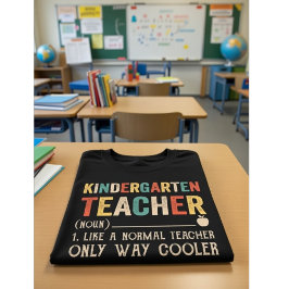 Kindergarten Teacher Definition - Funny Tシャツ