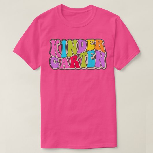 Kindergarten Teacher First Day of School T-Shirt Tシャツ (デザイン正面)