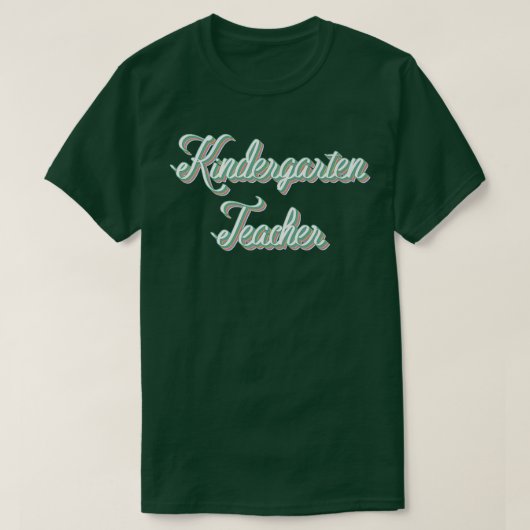 Kindergarten Teacher Premium T-Shirt Tシャツ (デザイン正面)