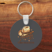 Kindergarten Teacher Rodeo Cowboy Western Howdy Ki キーホルダー (正面)