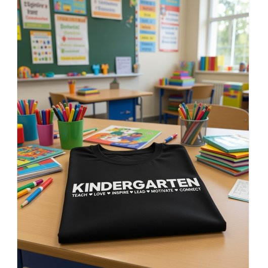 Kindergarten Teacher Teach Love Inspire Lead... Tシャツ
