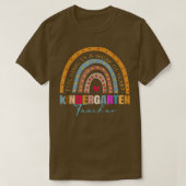 kindergarten teacher teaching is a work of heart R Tシャツ (デザイン正面)